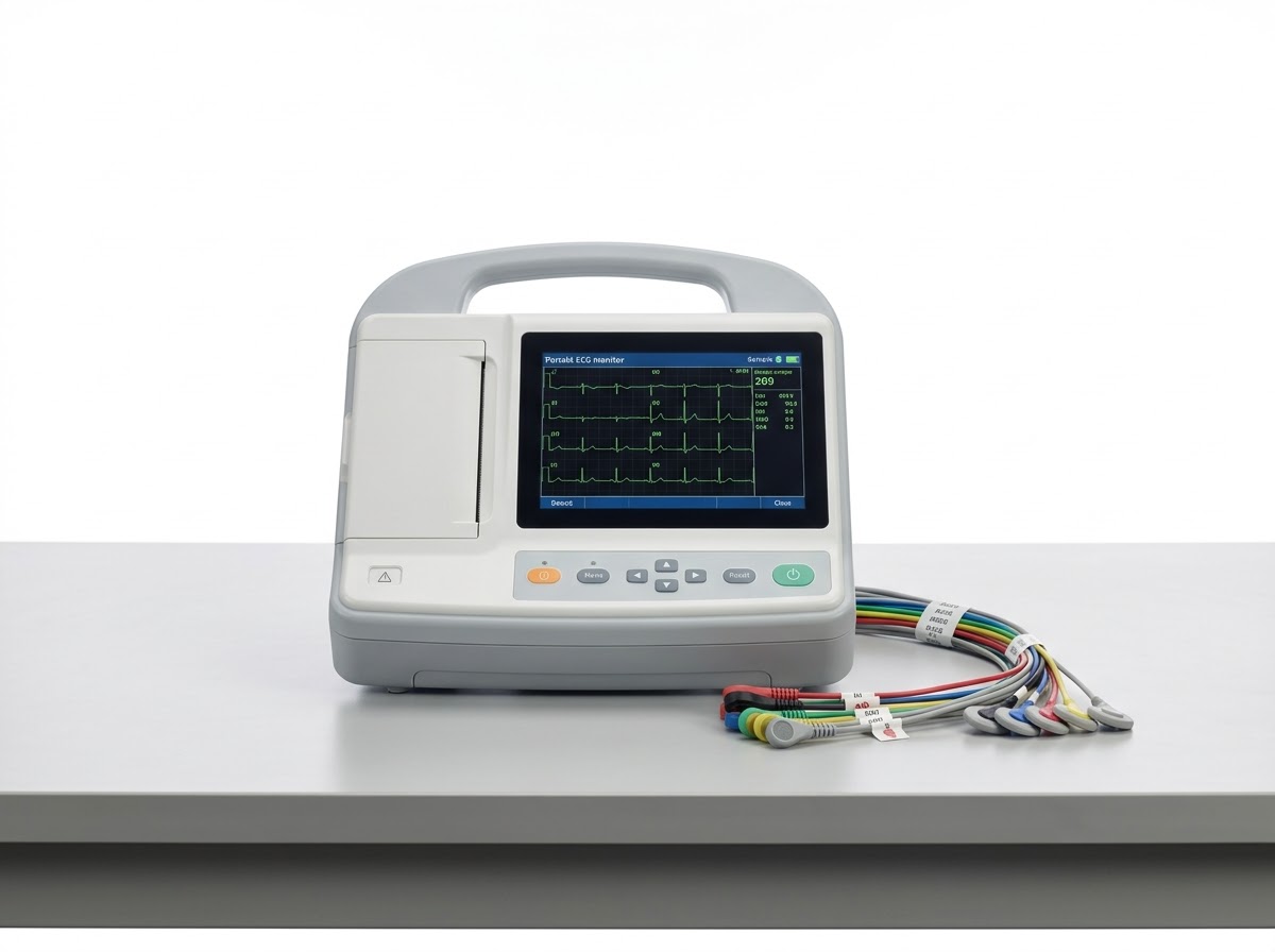 ECG Machine 12-Lead Portable